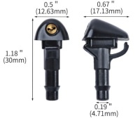 фото thumb №3, 2x насадка na перед nissan ts00044 омивач