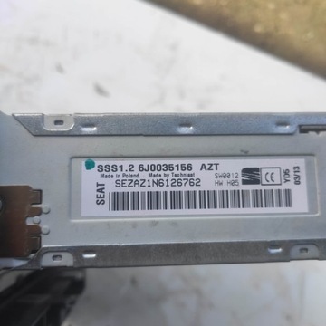 фото thumb №4, Радіо автомобільні seat ibiza 4 iv 6j0035156azt