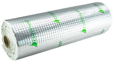 ЗВУКОВОЙ КОВрик БУТИЛОВЫЙ Алюминий LIGHT 1м² 2мм вибропоглощающий