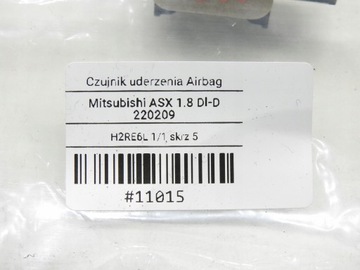 фото thumb №10, Датчик датчики удару подушка безпеки mitsubishi asx