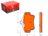 фото thumb №1, Гальмівні колодки гальмівні porsche задня 911 boxster cayman 00