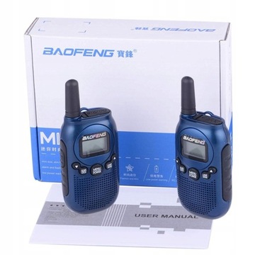 Baofeng BF-T6 Krótkofalówka Walkie Talkie USB VOX Latarka LED Łoki Toki