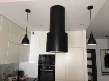 Кухонная вытяжка Nortberg Lorento Black Mat для островного использования