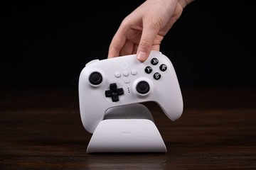 8Bitdo Ultimate Bluetooth-контроллер, белая панель + док-станция, розетка для ПК