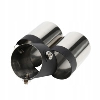 фото thumb №14, Наконечник выхлоп накладка гаситель двойной