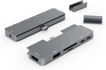 Концентратор TYPE-C SD/TF PD USB HDMI ДЛЯ IPAD PRO MACBOOK