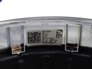 фото thumb №11, Руль кожа мульти срезанная красная nić vw golf vii 7 gti 5g0419091hj