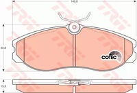 фото thumb №13, Trw гальмівні диски + гальмівні колодки перед nissan terrano ii r20