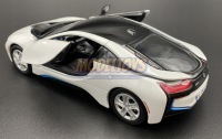BMW i8 Coupe 2018 белый 1:24 модель Motormax 79359