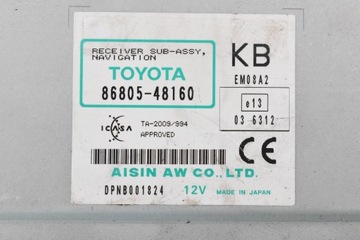 фото thumb №7, Блок управления модуль считывателя навигации 86805-48160 lexus ct200h 10-14