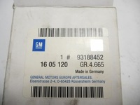 фото thumb №9, Opel оригінальний номер 93188452 набір гальмівних колодок гальмівних, гальма дискові