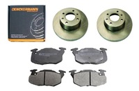 фото thumb №1, Тормозные диски тормозные колодки peugeot 306 перед 247,5mm цельные