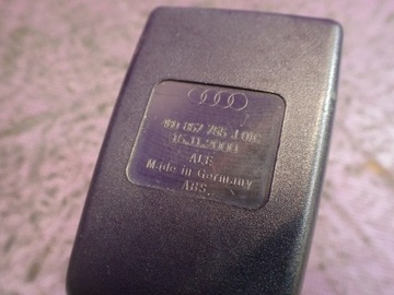 фото thumb №7, Audi a6 c5 універсал 97-01 застібка застібка ременя лівий перед 4b0857755j