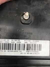 фото thumb №7, Bmw 7 f01 2010 с задний обшивка / обивка задний крышки багажника