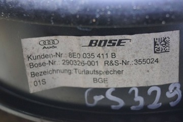 фото thumb №10, Audi a4 b6 b7 a3 8p seat exeo динамік двері 8e0035411b gs329