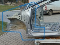 фото thumb №1, Audi q4 e-tron 89a 89e чверть лонжерон чверть лівий перед