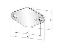 фото thumb №2, Заглушка egr nissan navara pathfinder 2.5 d40