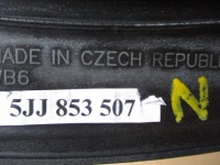 фото thumb №3, Молдинг крила ліва задня skoda rapid scout nowa or