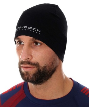 Шапка Brubeck Extreme Wool унисекс черная S/M