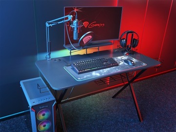 Мышь Bungee Genesis LED RGB подставка для наушников