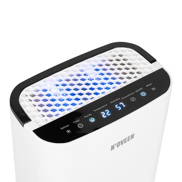 Осушитель и очиститель воздуха Noveen DH350 70 Вт, УФ-лампа до 1 л в день