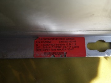 ИНВЕРТОР DANFOSS VLT 6000 9,3 кВА