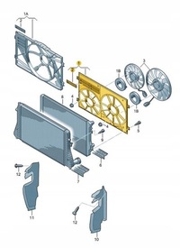 фото thumb №12, Vw вентилятор 5n0121205 k 1k0121207bb