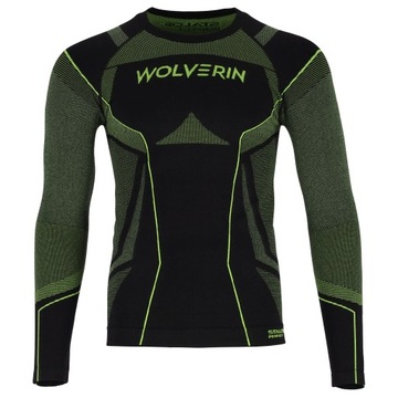 ТЕРМОАКТИВНАЯ ФУТБОЛКА, НИЖНЕЕ БЕЛЬЕ С ДЛИННЫМ РУКАВОМ STALCO WOLVERIN Размер L/XL