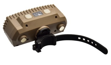 LATARKA ROWEROWA CZOŁOWA SENSOR RUCHU10W MAGNES