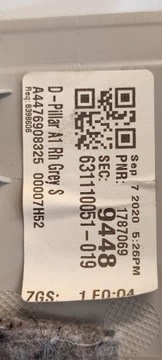 фото thumb №5, Mercedes vito w447 защита стойка правая a4476908325