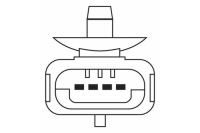 Bosch датчик лямбда-зонд renault clio 1,2 98- Оригинал, фото thumb