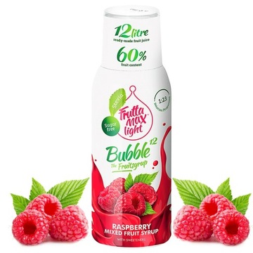 Сироп для карбонизатора Soda FruttaMax: МАЛИНА ЛАЙТ 500 мл на 12 л