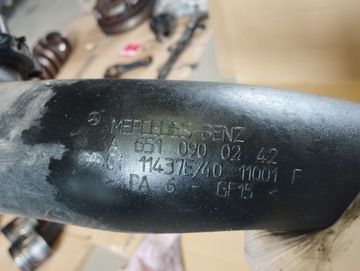 фото thumb №6, Труба повітря do mercedes 2.2 cdi | a6510900242