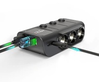 фото thumb №11, Розподільник роз'єм прикурювача 12-24v usb pd 35w woltomierz 120w legacy