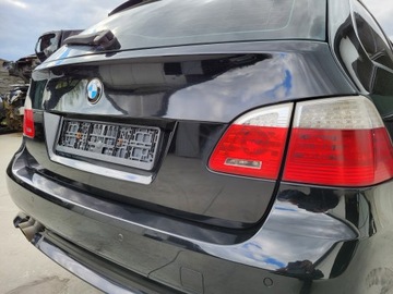 фото thumb №9, Bmw e61 рестайлинг 07r крышка багажника schwarz 2 ii