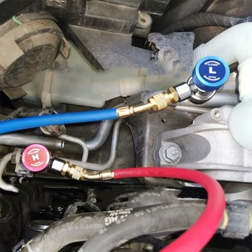 R134A БЫСТРО РАЗЪЕМ ВЫСОКОГО И НИЗКОГО ДАВЛЕНИЯ 1/4