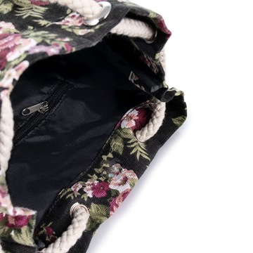 Torebka damska worek pojemna torba shopper vintage miejska na ramię ZAGATTO