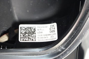 фото thumb №12, Vw golf 7 sportsvan passat b8 кермо 5g0419091dk 5g0 419 091 dk e74 - c