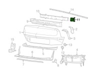 фото thumb №1, Відбійник dodge challenger 15- 68174979aa лівий