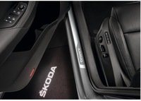 фото thumb №1, Декоративный накладки планки пороговые skoda karoq 57a071303