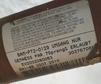 фото thumb №4, Шторка безпеки подушка безпеки ліва mercedes r-kl w251 long