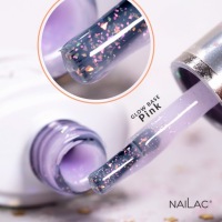 Каучуковая основа Glow Base Pink от NaiLac, 7 мл