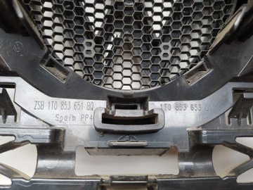фото thumb №15, Vw caddy touran i рестайлинг решётка радиатора решётка бампера 1t0853651bq 1t0853653