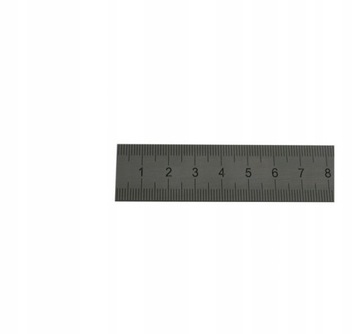 PRZYMIAR PÓŁSZTYWNY INOX 500 x 30 x 1 mm Kl.II