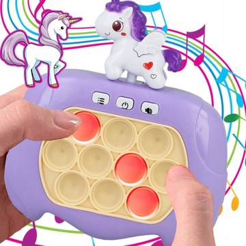 POP IT GAME ЭЛЕКТРИЧЕСКАЯ КОНСОЛЬ АНТИСТРЕСС POPIT LED АРКАДНАЯ ИГРА