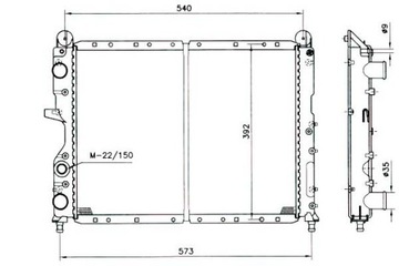 фото thumb №2, Nrf радиаторов alfa 155 1,7-2,0t.s. 94-
