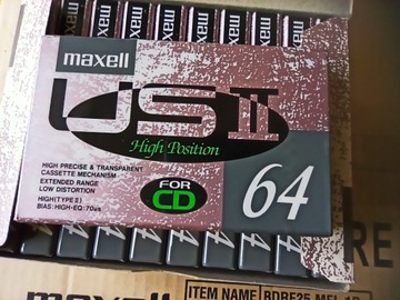 Макселл США II 64 1990 г. НОВЫЙ 1шт, Япония