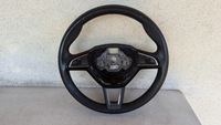 фото thumb №1, Руль кожа мультифункция skoda rapid