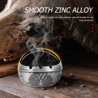 фото thumb №15, Попільничка na письмовий стіл ретро вінтажний європейська декоративна оцинковка