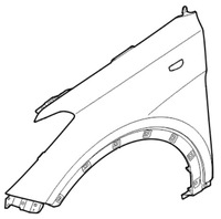 фото thumb №1, Крила передній лівий hyundai santa fe 2017